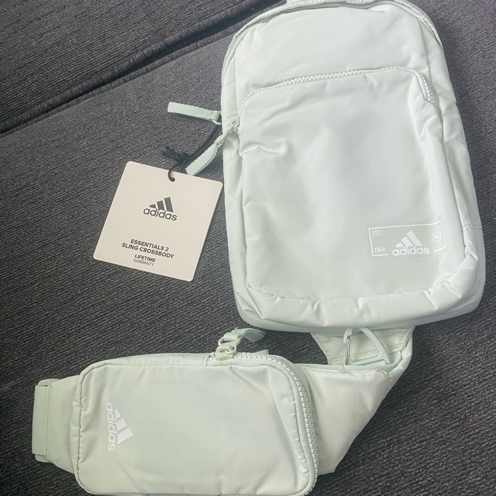 Adidas Mint Green Crossbody Bag